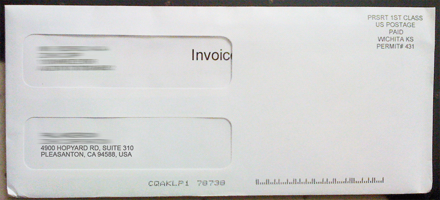 example of snail mail