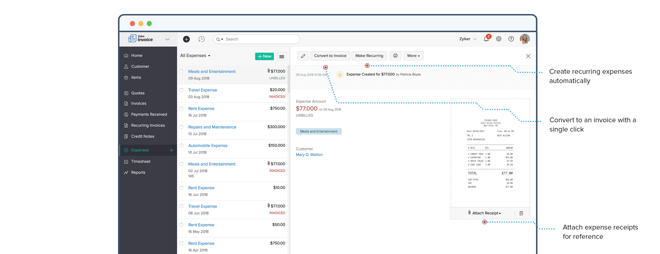 program to track expenses