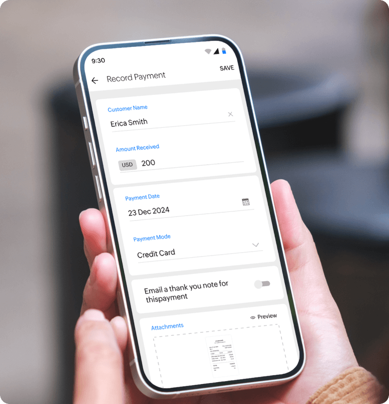 How to make an invoice | Zoho Invoice Generator