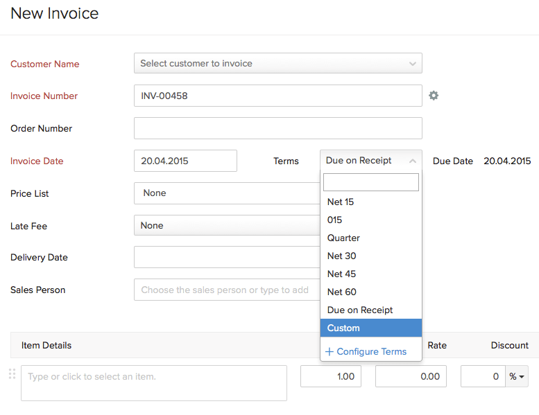 Invoice Due Date Calculator - Invoice