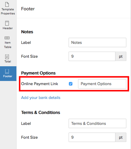 zoho invoice payment gateway api