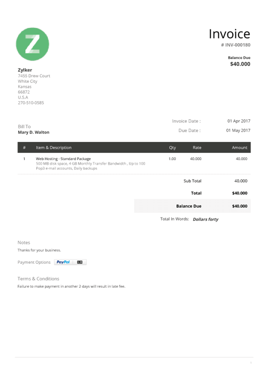 What is an invoice? Purpose, types, elements, and tips Zoho Invoice