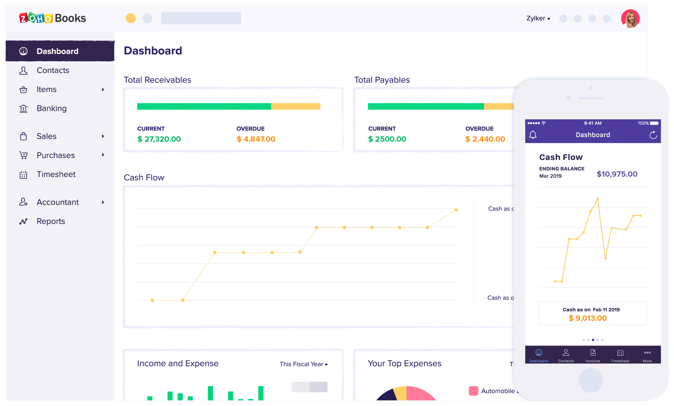 financial-report-generator-zoho-books