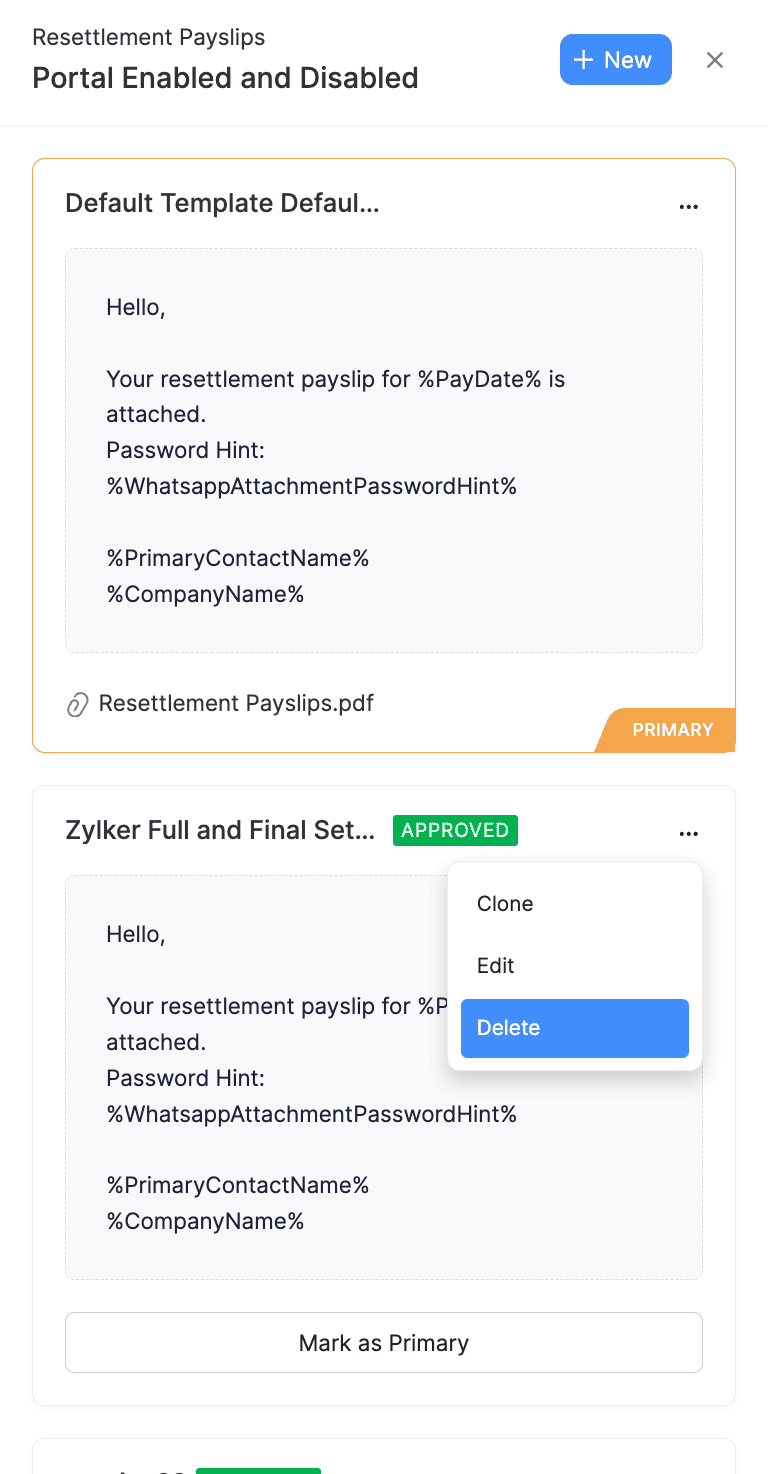 Zoho Payroll