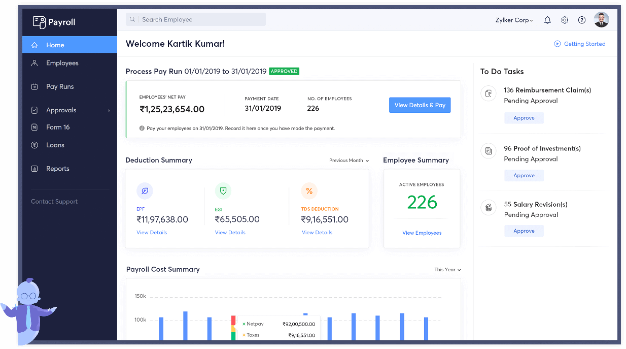 salary slip calculator online