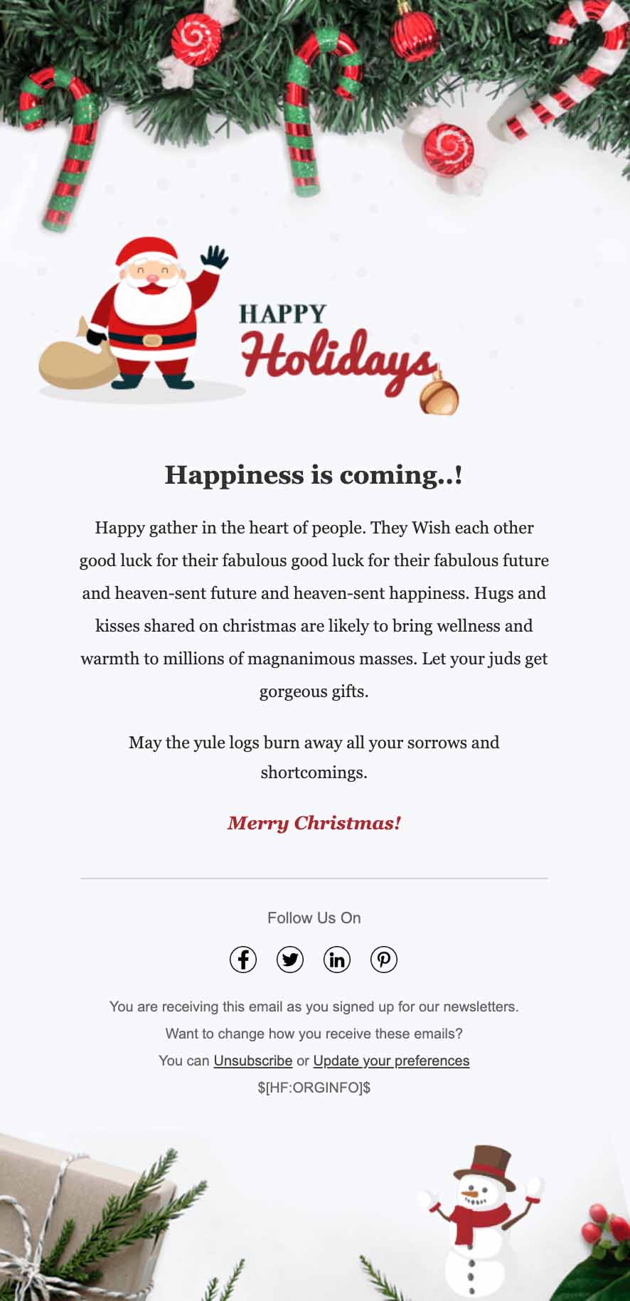 HTML Email Template Gallery | Zoho Campaigns