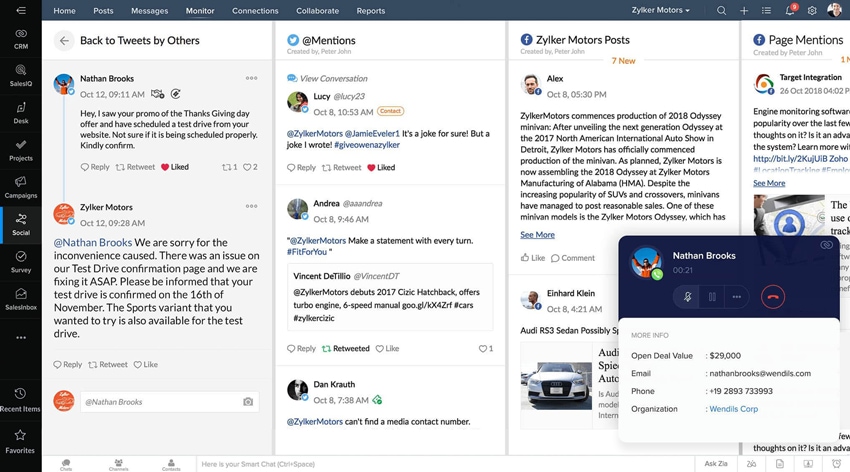Kelola percakapan di beragam platform dalam satu utas