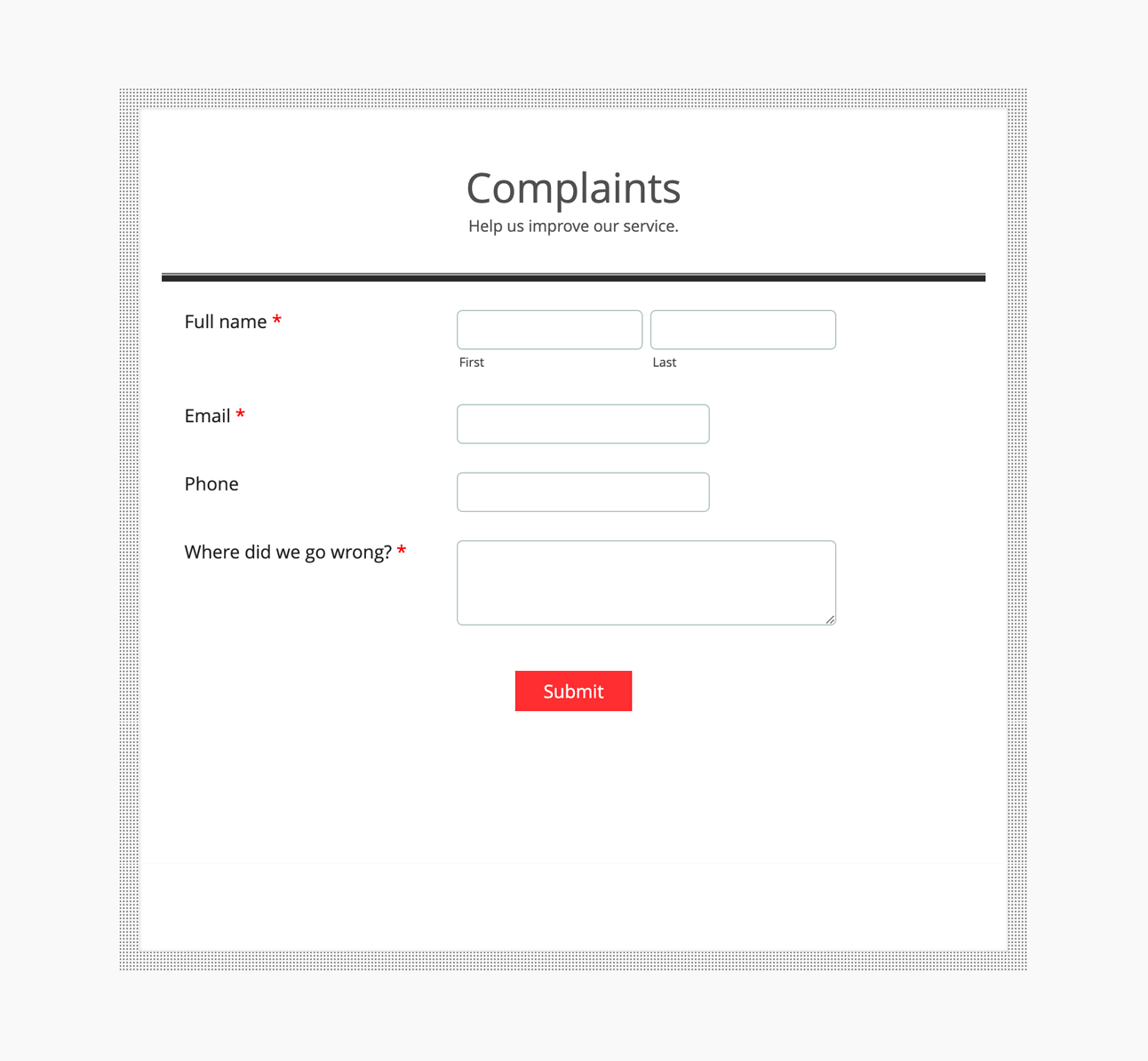 Powerful Contact Form Builder - Your all-in-one form app for custom forms,  registration forms