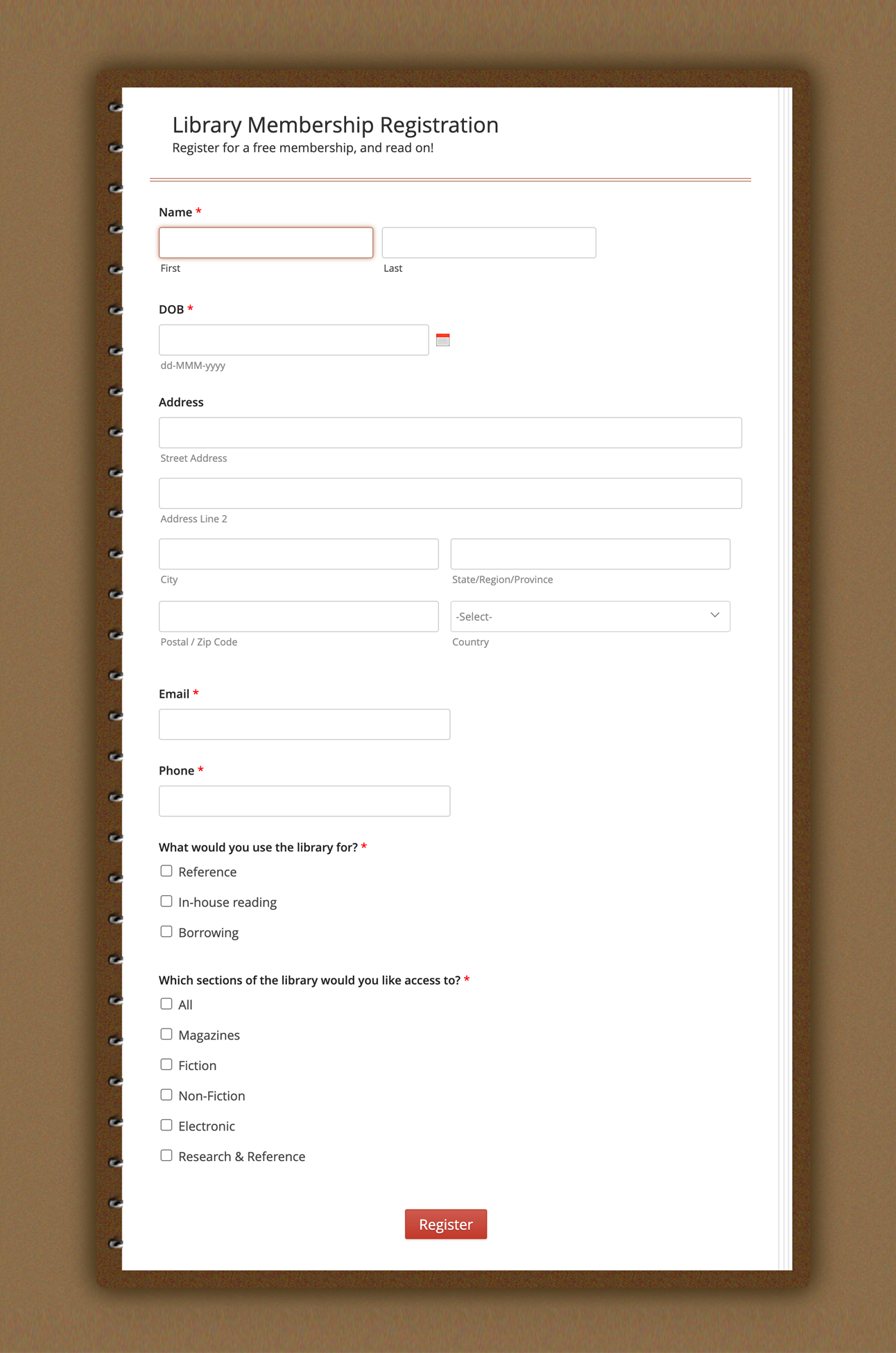 Request Form Templates - Zoho Forms