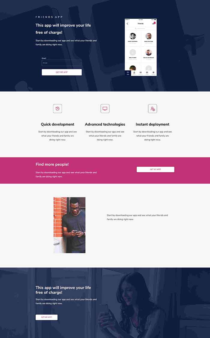 Landing Page