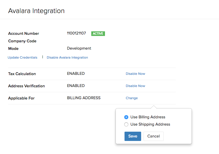 Disable integration at different levels