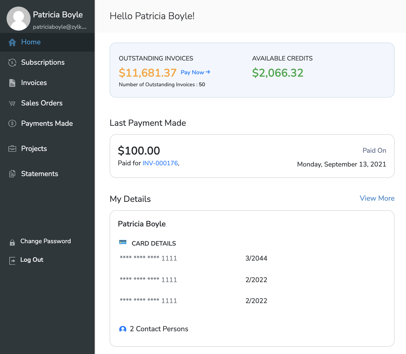 Portal Dashboard