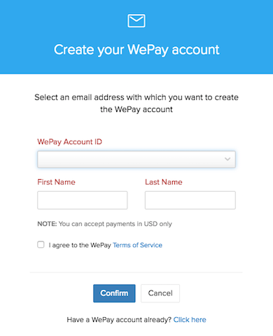 WePay Integration - Help doc | Zoho Subscriptions