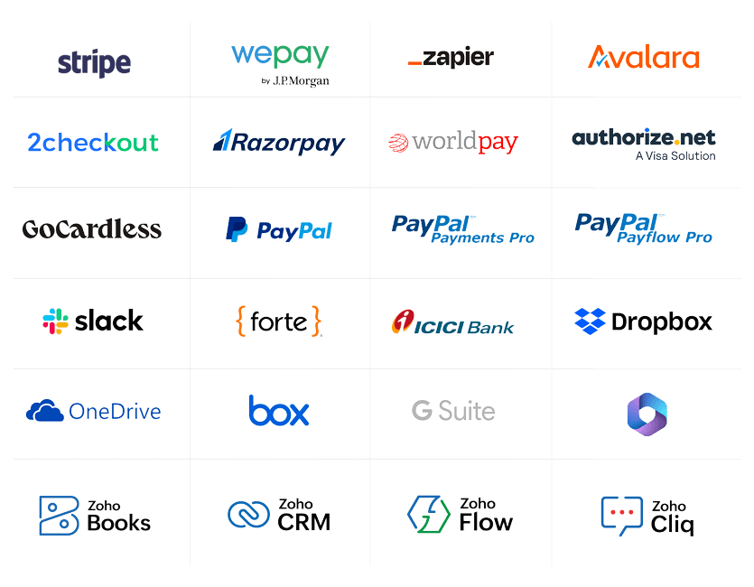 Zoho Subscriptions Integration